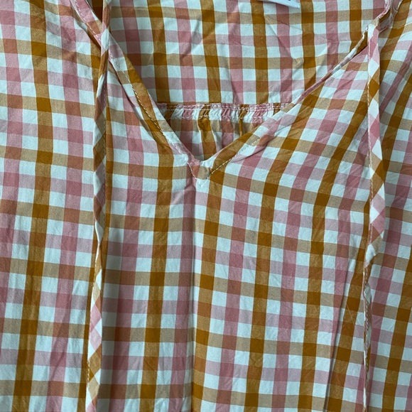 Plaid blouse - Picture 2 of 3